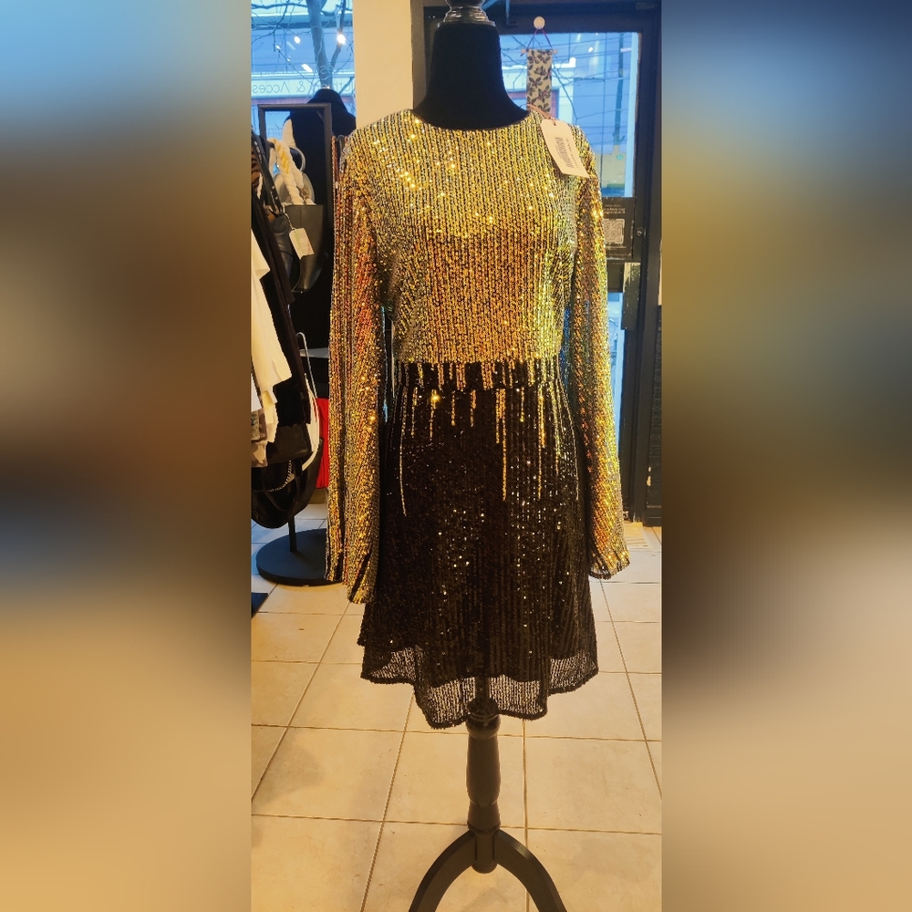 Traffic People Sequins dress